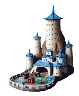 Avatar: Journey of Aang - Southern Air Temple Painted Dice Tower