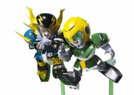 Bandai Tamashii Nations Soul of Chokogin Iron Leaguer Mach Windy & Gold Foot "Shippu! Iron Leaguer"