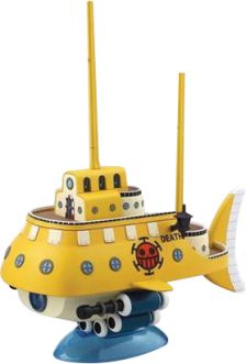 Gunpla: One Piece Grand Ship Collection Model Kit - (2156319) #002 Trafalgar Law"s Submarine