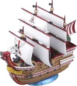 Gunpla: One Piece Grand Ship Collection Model Kit - (2156341) #004 Red Force Model Ship