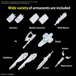 Gunpla: Option Parts Set - Gunpla 13 (Gunpla Battle Arm Arms)