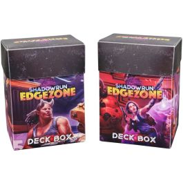Shadowrun Deck Building: Edge Zone Deck Box (2 Pack)