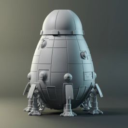 BattleTech: Map Scale DropShip - Overlord C-Class