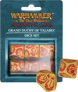 Warhammer The Old World Grand Duchy Of Talabec Dice Set