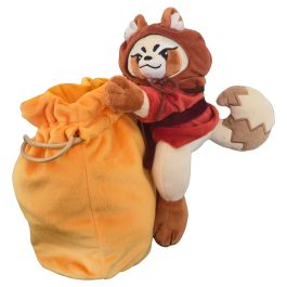 Plushie: Dice Bag: Yellow Raccoon