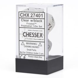 7-SetCube Frosted clear/Black