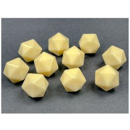 d10 Bag Opaque Blank Ivory (10)