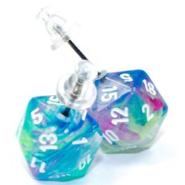 Stud Earrings FST Waterlilly Mini d20