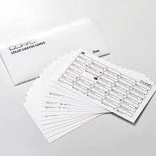 Copic Color Swatch Cards, 14Pcs