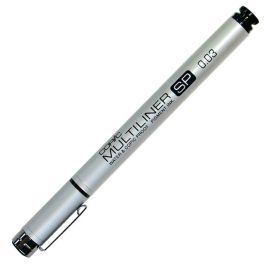 Copic Multiliner Ink Pen, SP Black 0.03mm (3 Pack)