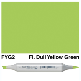 Copic Sketch Marker Fluorescents, Dull Yellow Green FYG (4511338009079) (3 Pack)