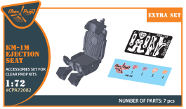 Clear Prop 1/72 KM-1M Ejection seat, for Clear Prop and other