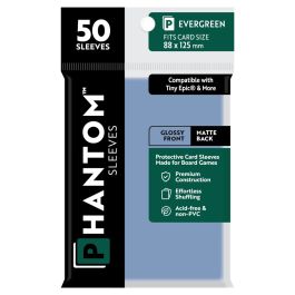 Phantom: Protective Sleeves: Gloss/Matte Evergreen Size (50)