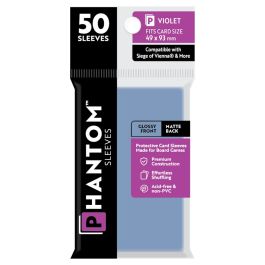 Phantom: Protective Sleeves: Gloss/Matte Violet Size (50)