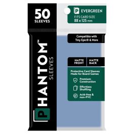 Phantom: Protective Sleeves: Matte/Matte Evergreen Size (50)