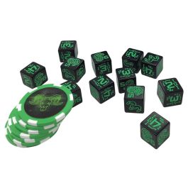 Shadowrun: Dice & Edge Tokens 2: Green