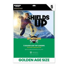 Ironguard: Toploader Golden Age Current Comic Size Green (5)