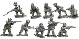 Warfighter WWII Expansion 17: Russia Metal Soldier Minis