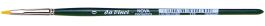 Da Vinci NOVA Series 122, hobby brush flat, finest golden synthetic fibre, Size:0