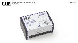 Detail & Wonder Studio 1/48 F-35A Lightning II Nozzles (Included FOD Cover) for TAMIYA Kit