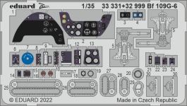Eduard Bf 109G-6 1/35 Photo Etched Set for BORDER MODEL