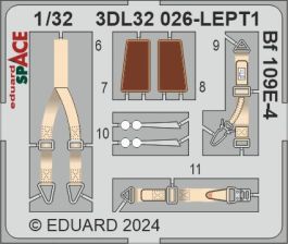 Eduard Bf 109E-4 SPACE 1/32 SPACE for EDUARD
