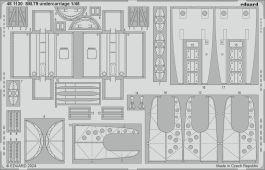 Eduard SM.79 undercarriage 1/48 Photo etched set for EDUARD