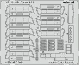 Eduard Gannet AS.1 1/48 Photo etched set for AIRFIX