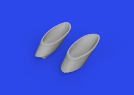 Eduard FM-1 exhaust print 1/48 Brassin for TAMIYA