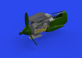 Eduard Bf 109G-10 WNF engine 1/48 Brassin for EDUARD