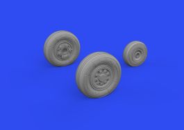 Eduard F-35B wheels 1/48 Brassin for TAMIYA