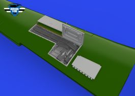 Eduard P-51B/C gun bays PRINT 1/48 Brassin for EDUARD