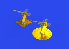 Eduard IJN Type 96 25mm AA gun (single) PRINT 1/350 Brassin