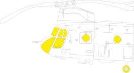 Eduard Chinook HC.1 1/72 Mask for AIRFIX