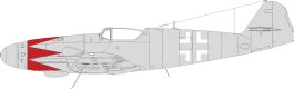 Eduard Bf 109K-4 tulip pattern & national insignia 1/48 Mask