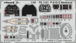 Eduard 1/48 P-51D-5 Weekend [Zoom p.e. set]