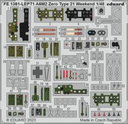 Eduard 1/48 A6M2 Zero Type 21 Weekend [Zoom Set]