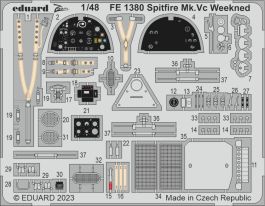 Eduard 1/48 Spitfire Mk.Vc Weekend [Zoom set], for EDUARD