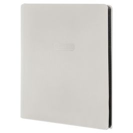 Binder: Zipper: 9-Pocket: White