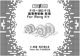 Fab Scale 1/48 F/A-18E/F/G Wheels (For MENG Kit)