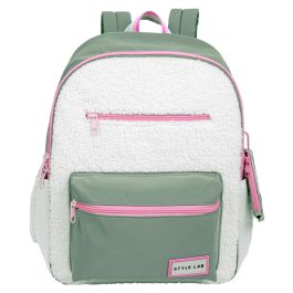Lulu: Full Size Sherpa Backpack: Green