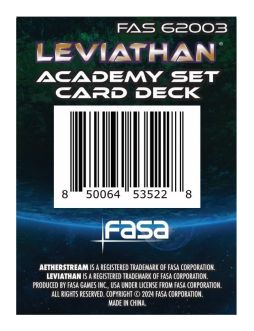 Leviathan: Academy Set Card Deck