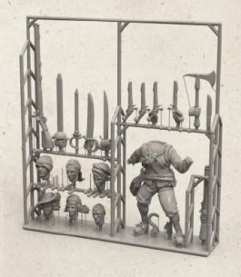 Port Royal: Customizable Female Character Sprue