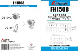 Flyhawk Model 1/700 German Navy Searchlights