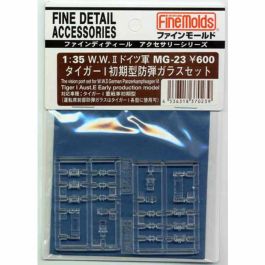 FineMolds 1/35 Tiger I Ausf.E Early Prod Bulletproof Glass Set