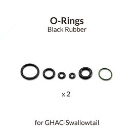 Gaahleri Black O-Ring for Swallowtail, Black O-Ring for Swallowtail
