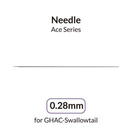 Gaahleri 0.28 Needle for Swallowtail, 0.28mm High-Durability Needle for GHAC-Swallowtail