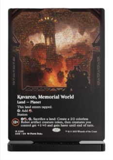 Slab Standee: MTG - Edge of Eternities - Kavaron