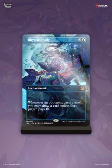 Slab Standee: MTG - Rhystic Study