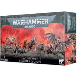 Warhammer 40K: Chaos Space Marines = Accursed Cultists